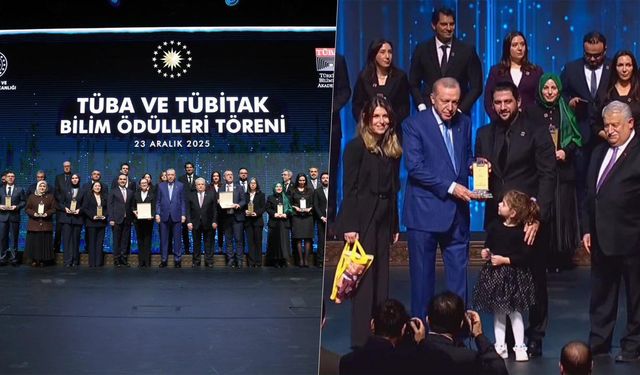 KSBÜ'lü akademisyen ödülünü Cumhurbaşkanı Erdoğan’dan aldı