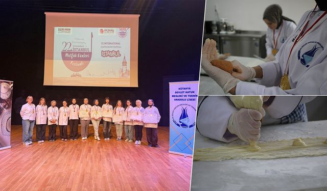 Kütahyalı öğrenciler, uluslararası yarışmaya damga vurdu