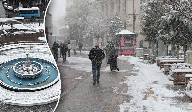 Kütahya’ya beklenen kar geliyor, hafta sonuna dikkat