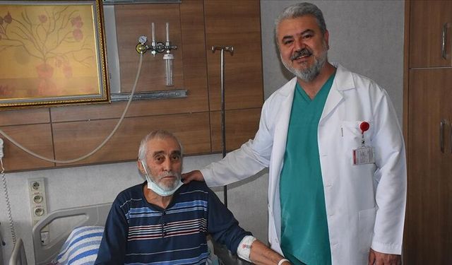 Şeker hastasının ayağı tedaviyle kurtarıldı