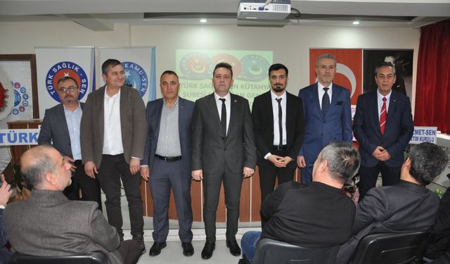 Türk Sağlık-Sen Kütahya’da yeni başkan seçildi