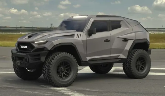 1000 beygirlik 2026 Rezvani Tank sahneye çıktı