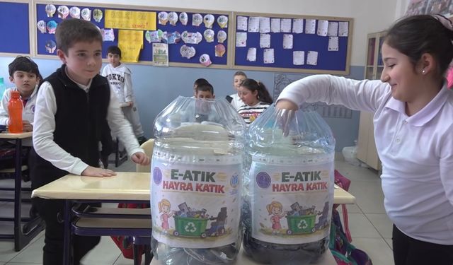 Bilecik’te “E-Atık Hayra Katık” kampanyasıyla geri dönüşüm