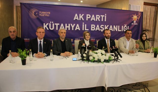 AK Parti Kütahya, basın mensuplarıyla buluştu