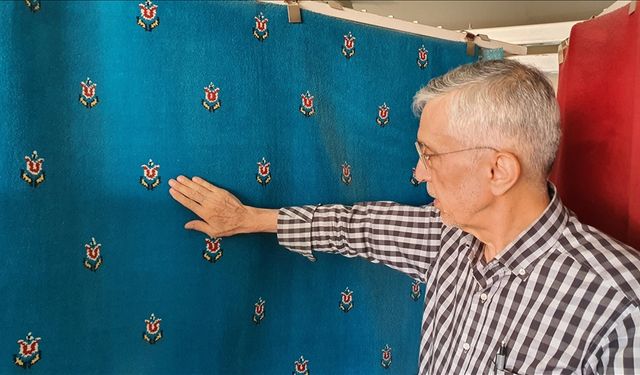 Japonya’daki Tokyo Camisi’nin yeni halıları Manisa'da dokundu