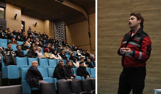 Kütahya Belediyesi personeline acil durum eğitimi