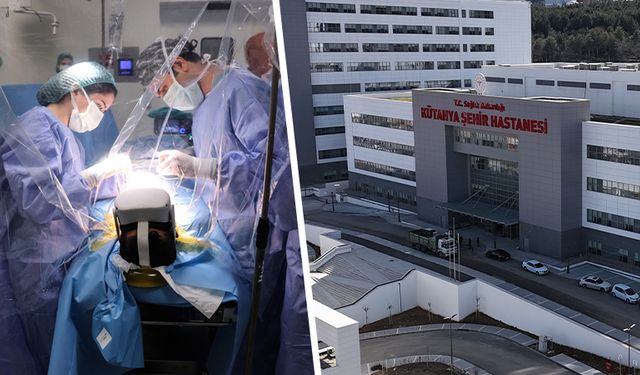 Kütahya’da sağlık alanında bir ilk gerçekleştirildi