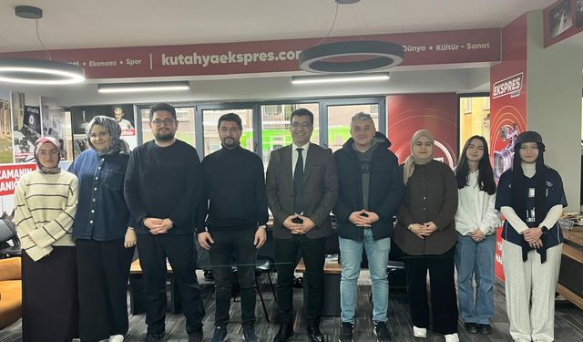 Kütahya Gençlik ve Spor Müdürü Küçük’ten ziyaret