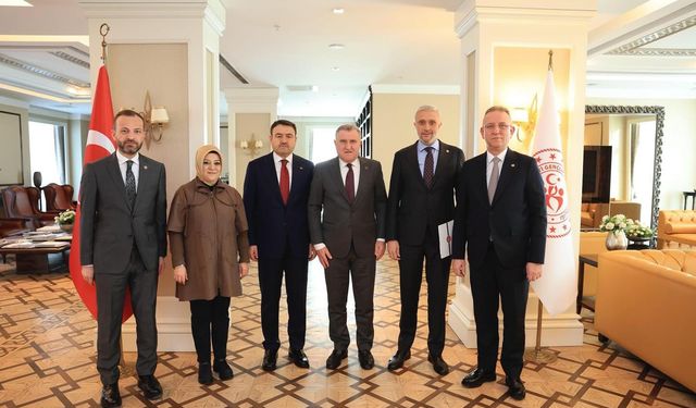 Kütahya Valisi Işın’dan Gençlik ve Spor Bakanı’na ziyaret