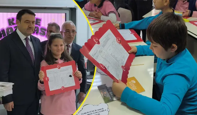 Kütahya'da binlerce öğrenci karne aldı