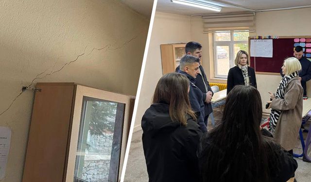 Kütahya’da patlatılan dinamitlerin köydeki binalara zarar verdiği iddiası