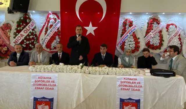 Kütahya’da Şoförler Odası’nda Aslan güven tazeledi