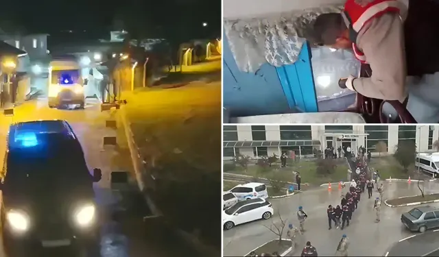 Kütahya’da uyuşturucu ve silah tacirlerine şafak baskını