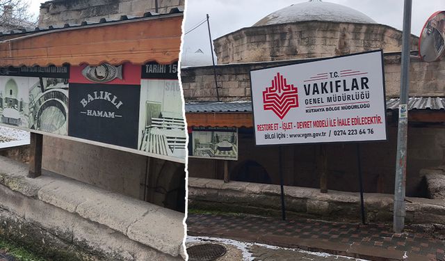 Kütahya’da Vakıflar, iki tarihi yapı için ihaleye çıkacak