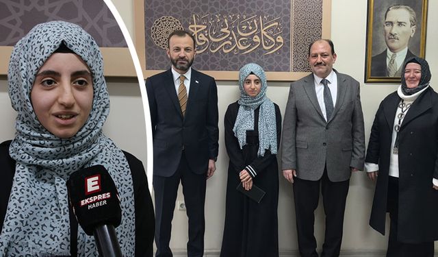 Kütahyalı öğrenci, kitap okuma yarışmasında Türkiye birincisi