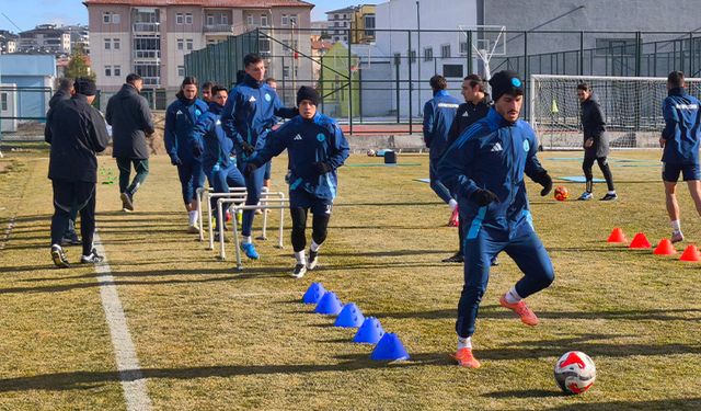 Kütahyaspor, Afyonspor maçı hazırlıklarını tamamladı