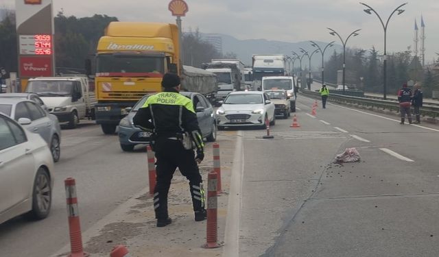 Manisa’da kamyonun çarptığı yaya hayatını kaybetti