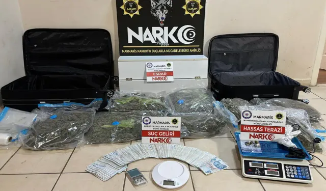 Muğla'da uyuşturucu operasyonunda 5 kişi tutuklandı