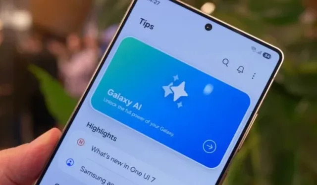 Samsung Galaxy AI kalıcı olarak ücretsiz