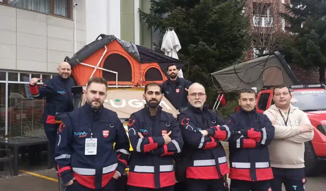 TÜGVA Kütahya arama kurtarma ekipleri Ankara’da eğitim aldı