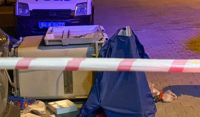 Uşak’ta çöp konteynerinde yeni doğmuş bebek cesedi bulundu