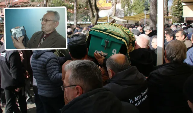 Vefat eden Kütahyalı gazeteci Tahsin Dolavcı, defnedildi