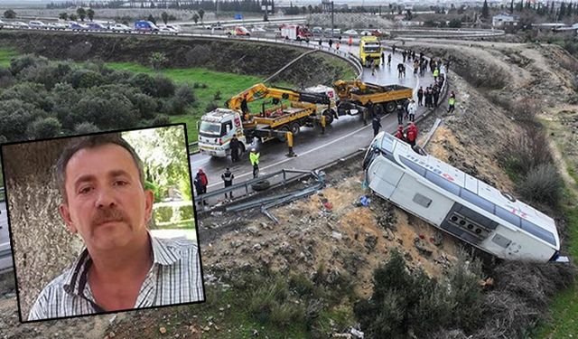 Otobüs kazasında hayatını kaybeden Kütahyalı şoför bugün defnedilecek