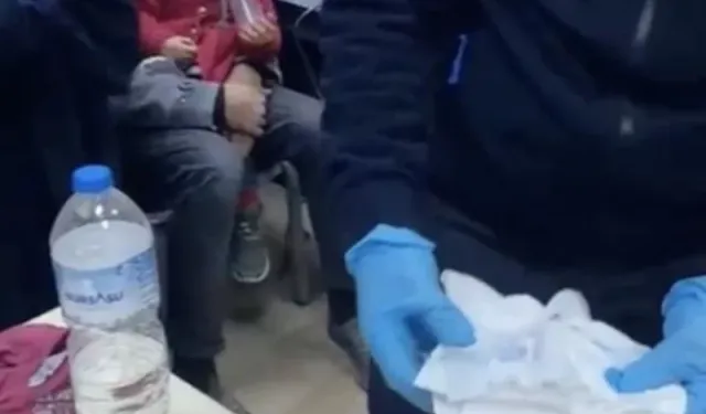 Bursa’da dilencilik operasyonu: Paraları bebek bezine gizlediler