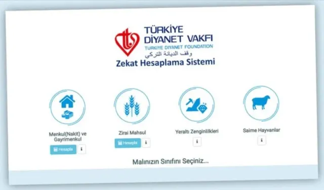 Diyanet zekat hesaplama sistemi 2026: Ne kadar zekat vermeliyim?