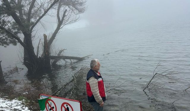 Gölcük yaylası göleti’nde su ürünleri denetimi