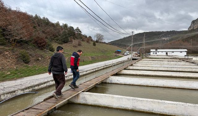 Kütahya Çavdarhisar’da su ürünleri tesisleri denetlendi