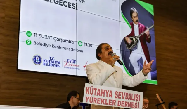Kütahya’da Bakanlık sanatçısı Mustafa Salün unutulmadı