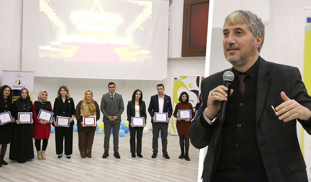 Kütahya’da başarılı eTwinning projeleri ödüllendirildi