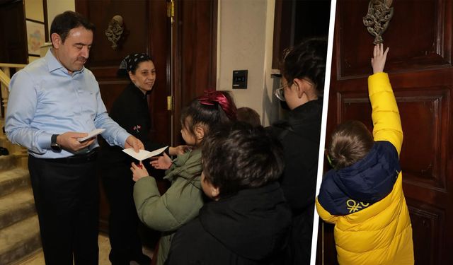 Kütahya’da çocuklar “Küpecik”te, Vali Işın’ın kapısını çaldı