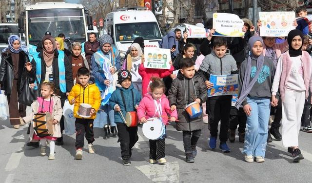 Kütahya’da çocuklar Ramazan ayını karşıladı