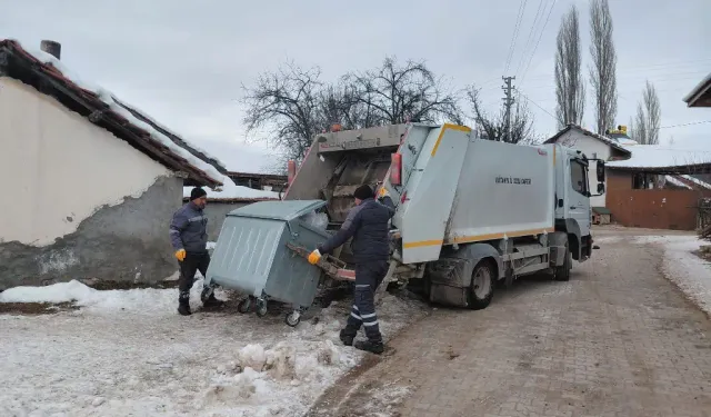 Kütahya’da köylerden toplanan çöp miktarı açıklandı