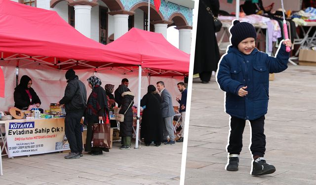 Kütahya'da küçük Metehan'a destek kermesi