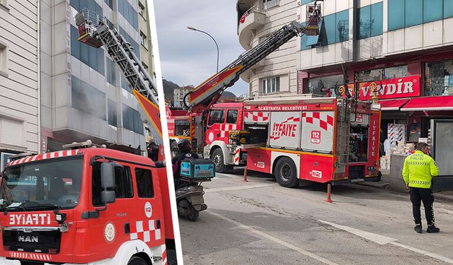 Kütahya’da mağazada çıkan yangına müdahale edildi