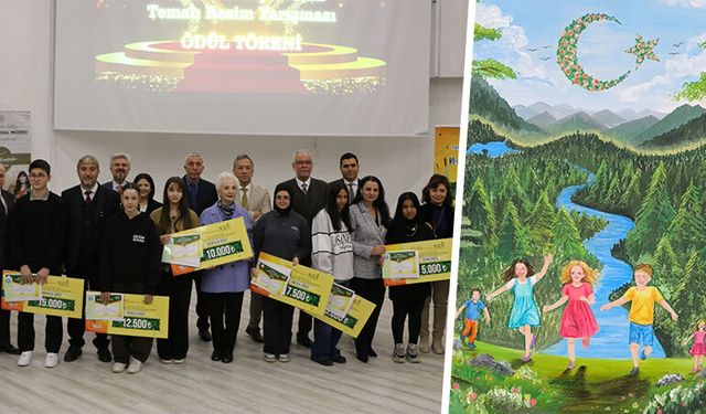 Kütahya’da “Orman ve Yeşil Vatan” ödüllerini buldu