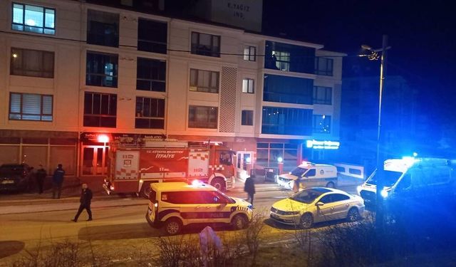 Kütahya’da yangın ihbarı ekipleri harekete geçirdi