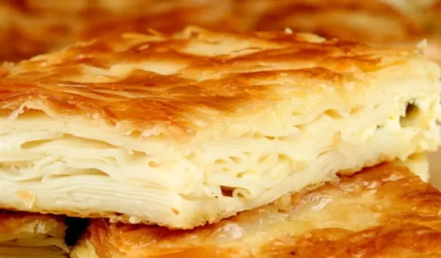 Sahurda pratik çözüm: 5 dakikada su böreği lezzeti