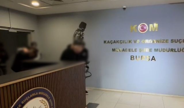 Bursa’da tefecilik operasyonu: 3 zanlı tutuklandı