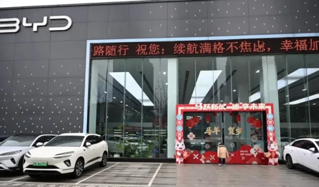 BYD satışlarda 2026'nın ilk iki ayında düşüş yaşadı