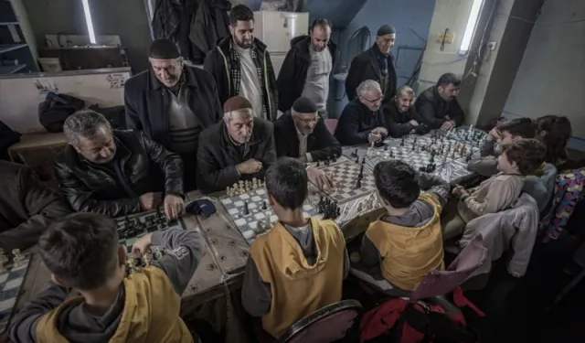 Erzurum’da kuşaklar satranç tahtasında buluştu