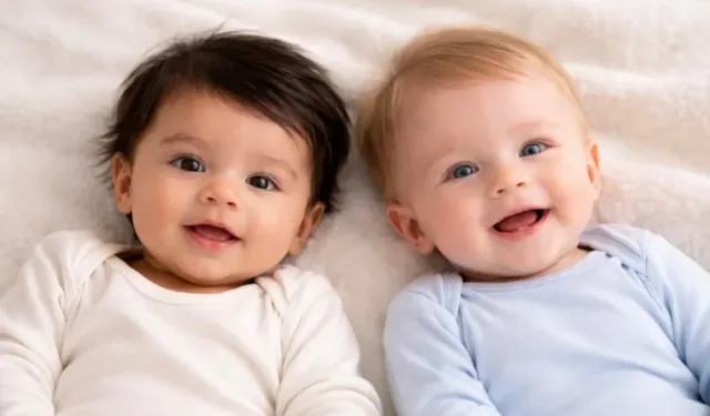 Esmer doğan bebeklerin saç rengi zamanla açılabilir