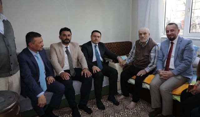 Kütahya Valisi Hafız Hasan Takak’ı ziyaret etti