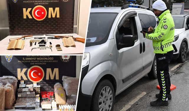 Kütahya’da binlerce kişi denetlendi, suça geçit verilmedi