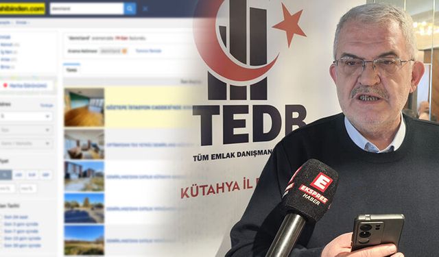 Kütahya’da emlakçılardan “sarı site”ye ücret tepkisi