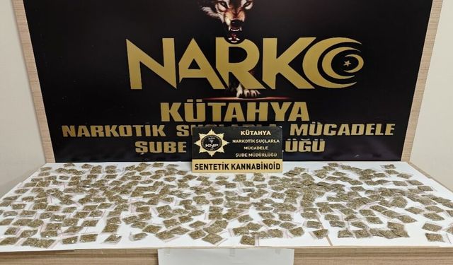 Kütahya’da  madde operasyonunda 10 tutuklama