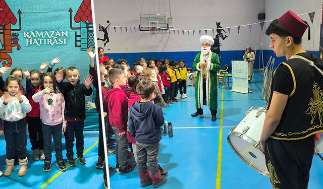 Kütahya’da minik öğrenciler, Ramazan’ı öğreniyor